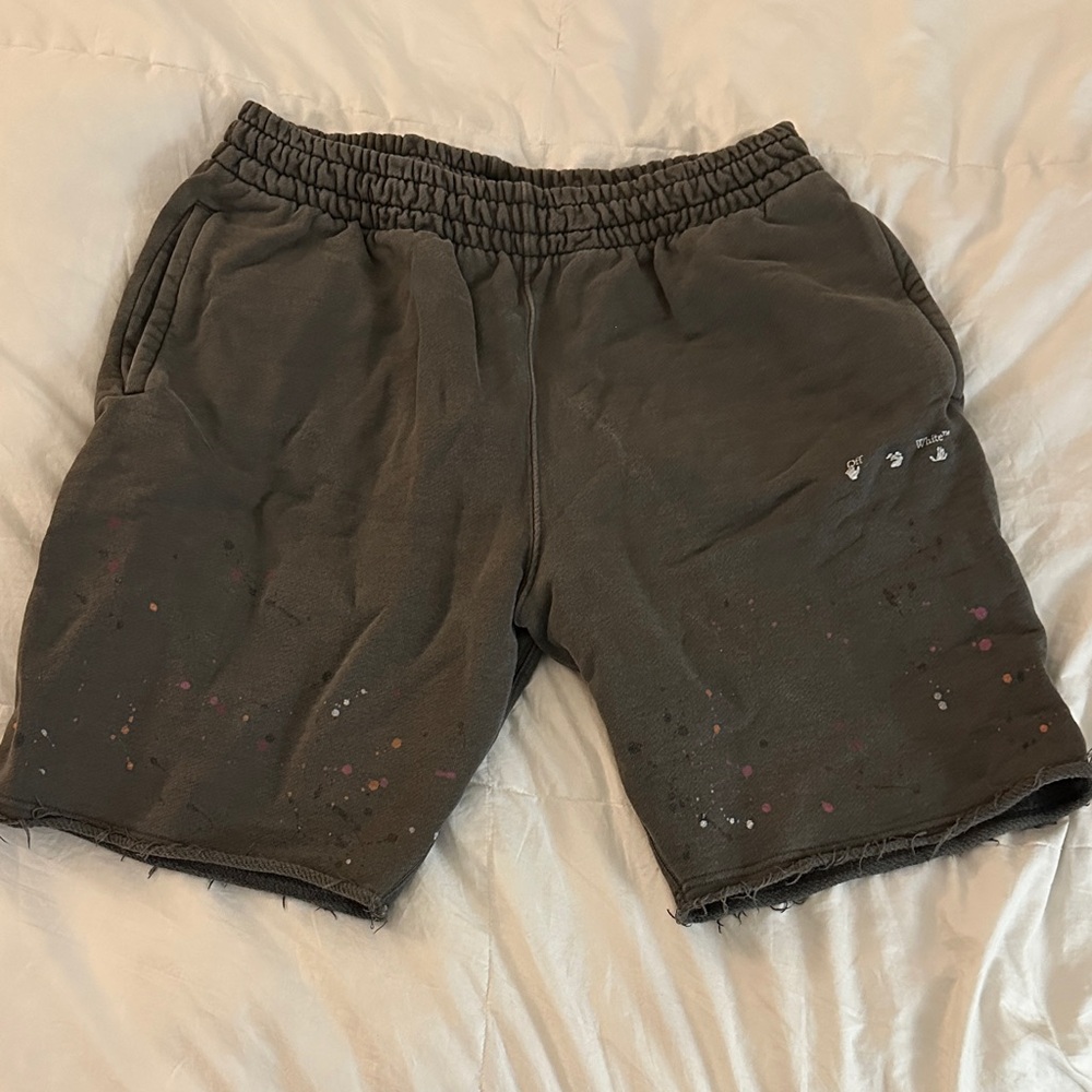 Off White Sweat Shorts
